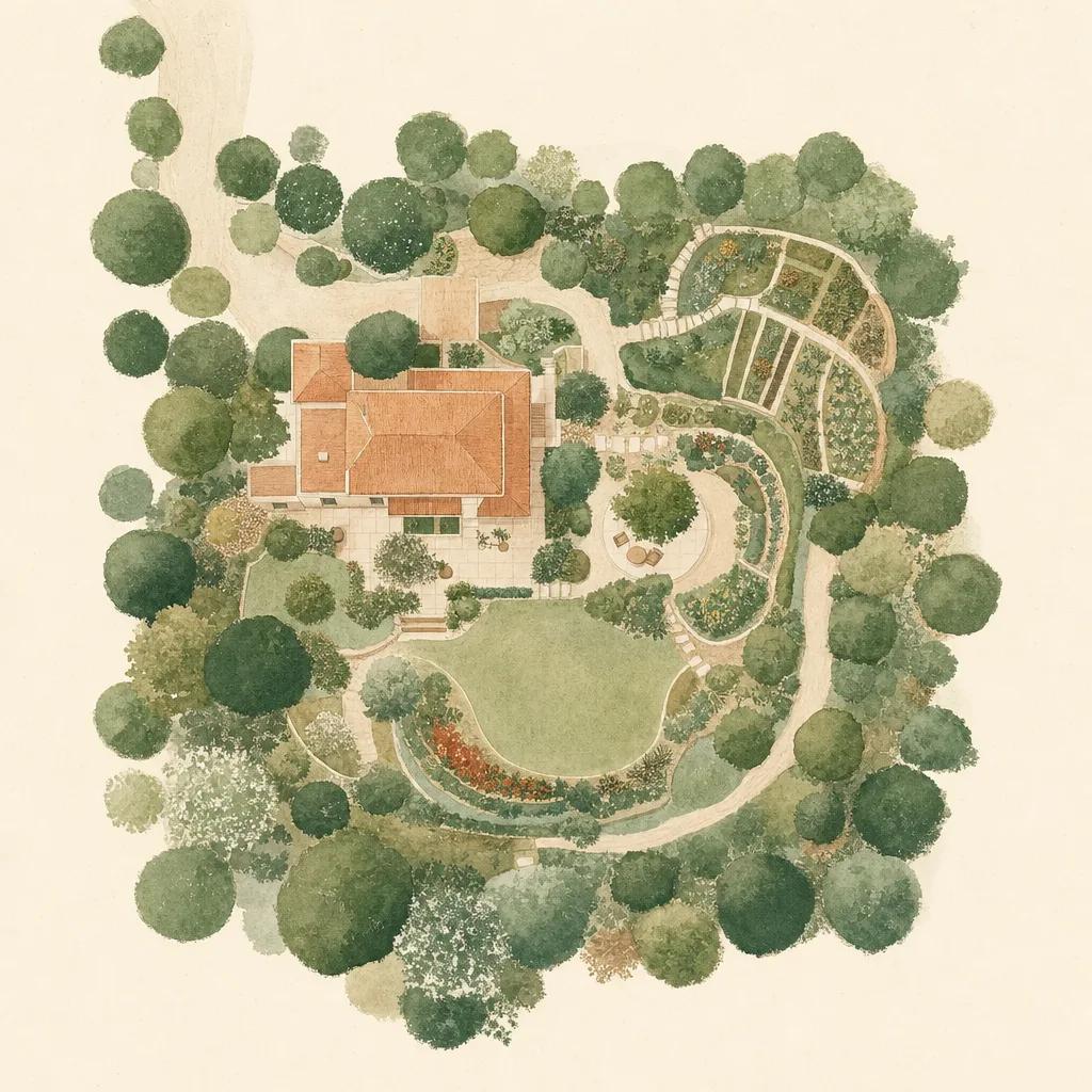 Illustration: yard mapping app
