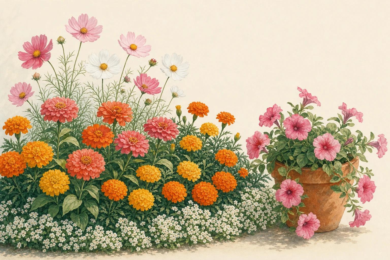 Annual Flowers: 30 Best Picks for Sun, Shade, Pots and Cool Seasons