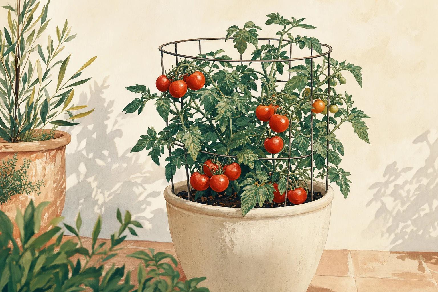 Growing Tomatoes in Containers: Pot Size, Varieties and Care