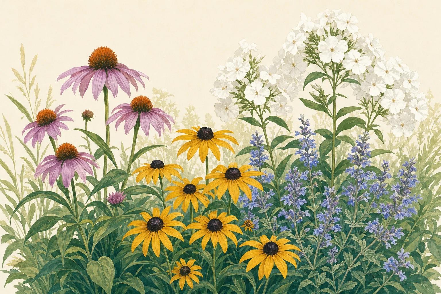 Perennial Flowers: 30 Dependable Picks by Season and Light