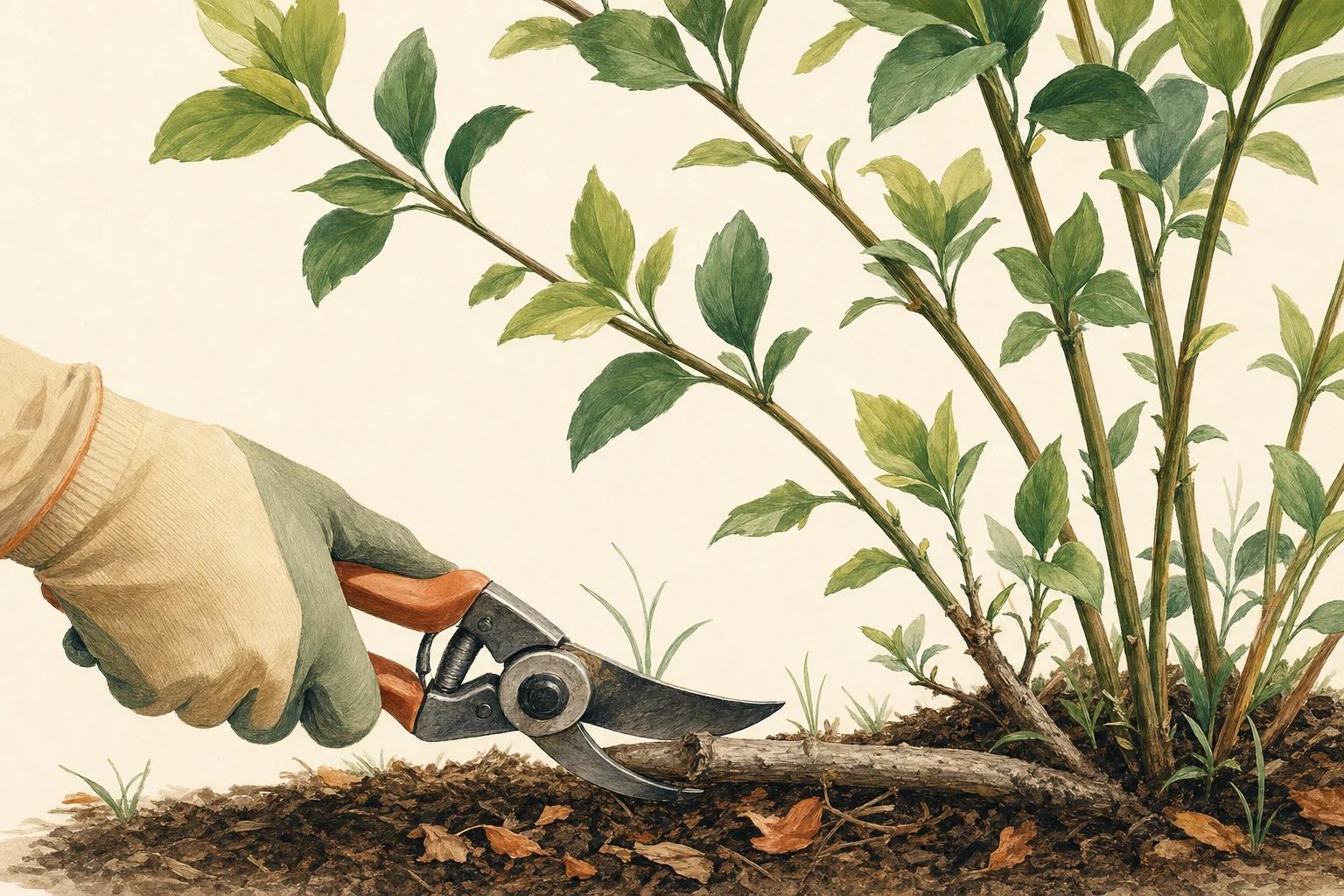 When to Prune Forsythia: Timing, Renewal Cuts and Hard Pruning