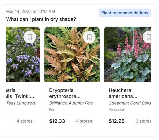 AI Yard Assistant answering gardening questions