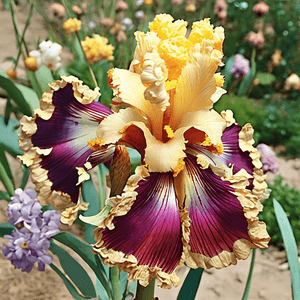 Iris x germanica 'Decadence'