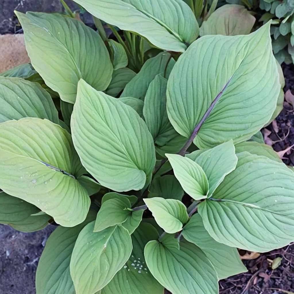 Hosta x hybrida 'Mystic Purple'