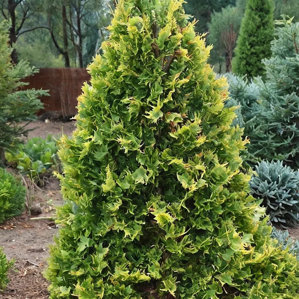 Thuja occidentalis 'Sunkist'