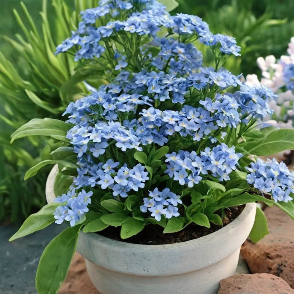 Myosotis sylvatica 'Mon Amie Blue'
