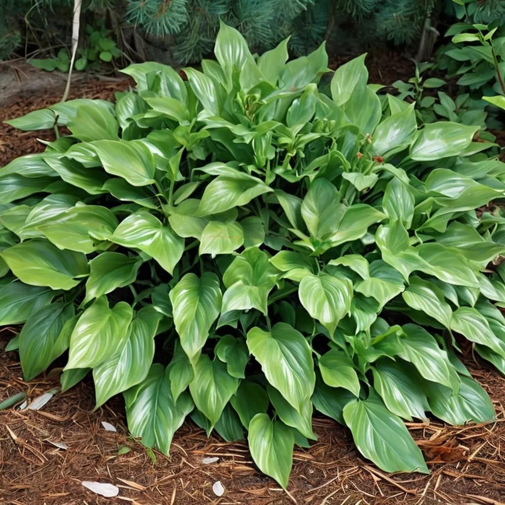 Hosta x hybrida 'Invincible'