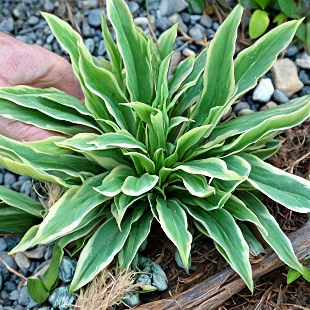 Hosta x hybrida 'Little Devil'