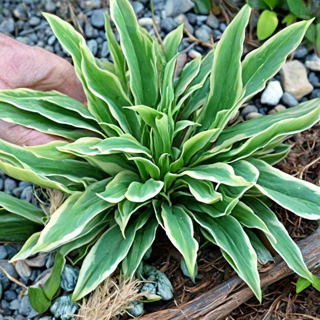 Hosta x hybrida 'Little Devil'