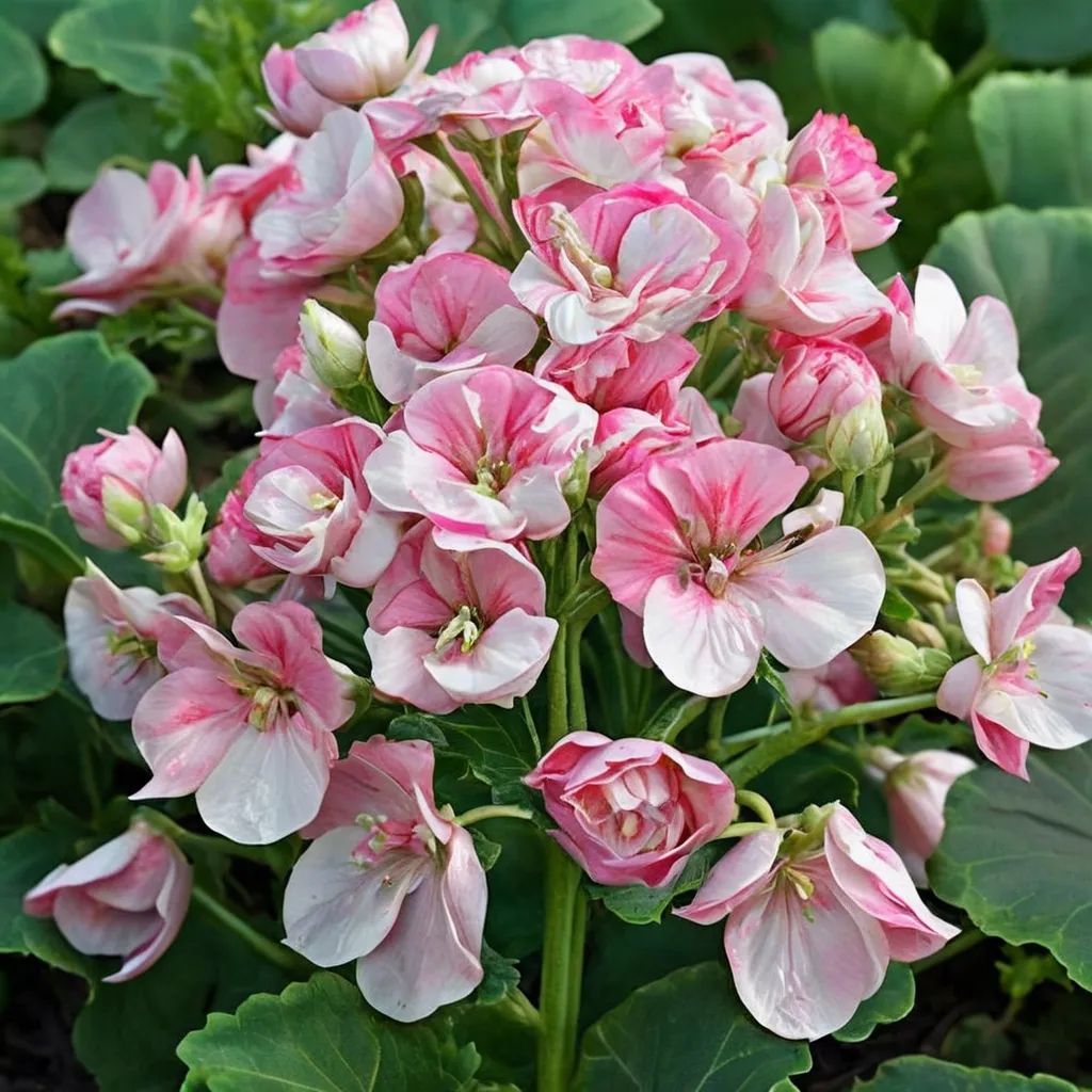 Pelargonium x hortorum 'Appleblossom'