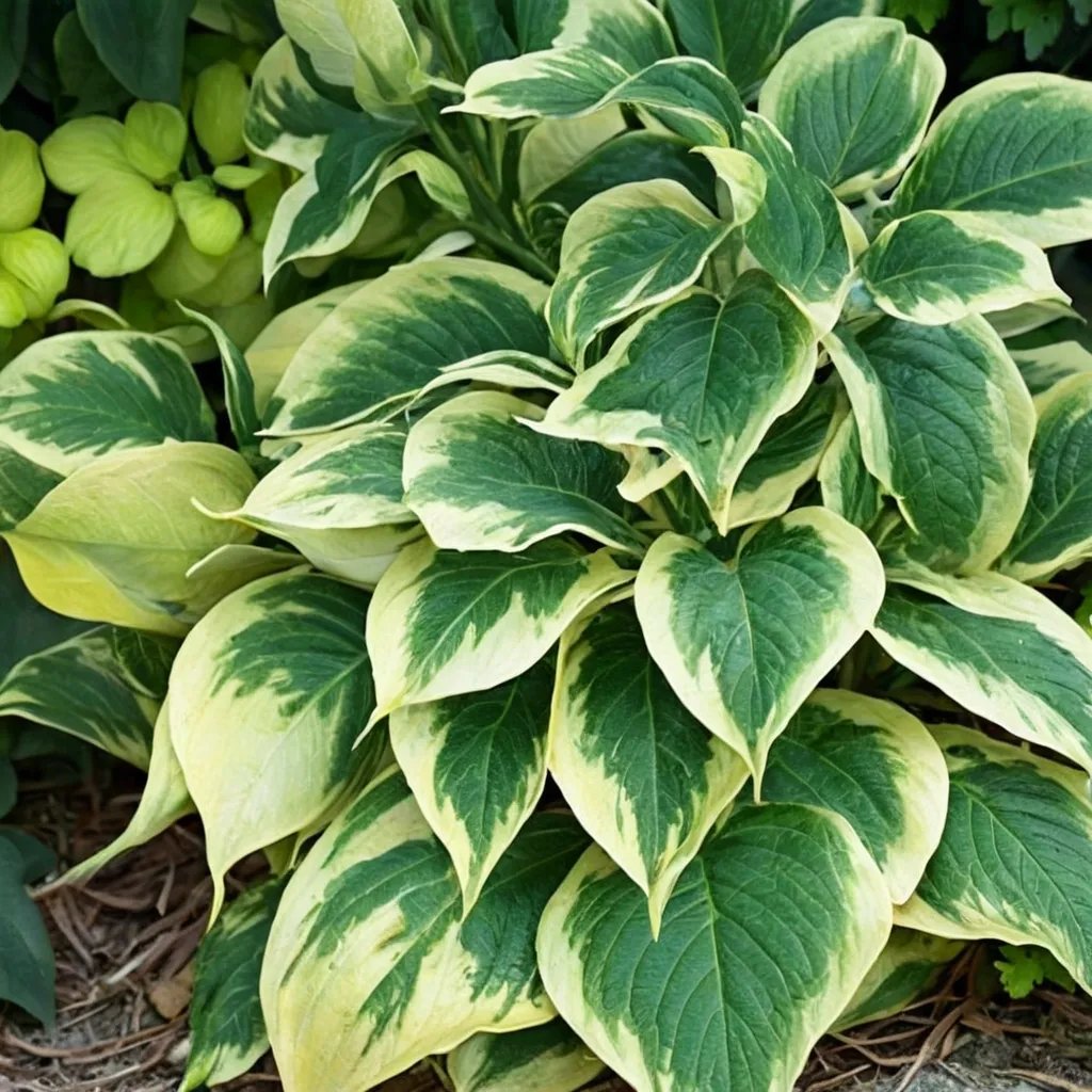Hosta x hybrida 'Honeysong'