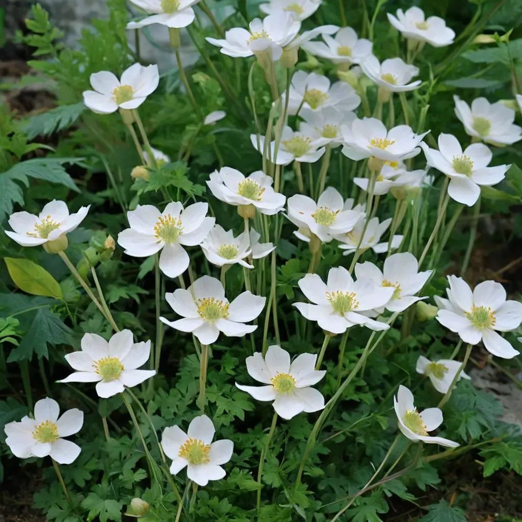 Anemone sylvestris 'Snowdrop Windflower'