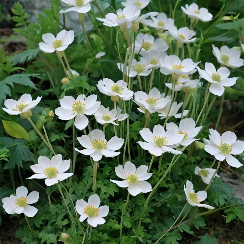 Anemone sylvestris 'Snowdrop Windflower'