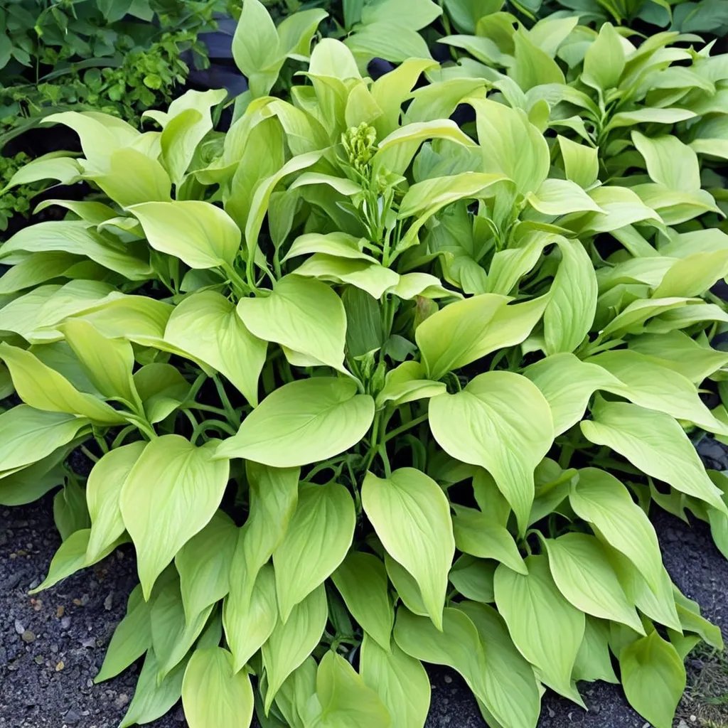 Hosta x hybrida 'Blond Elf'