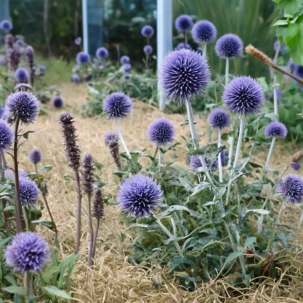 Veitch's Blue Globe Thistle