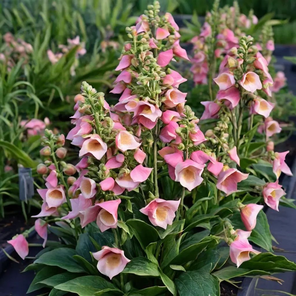 Digitalis purpurea 'Arctic Fox Rose'