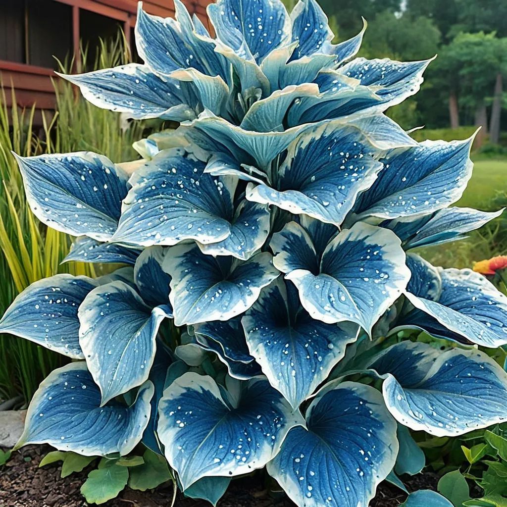 Hosta x hybrida 'Blue Velvet'