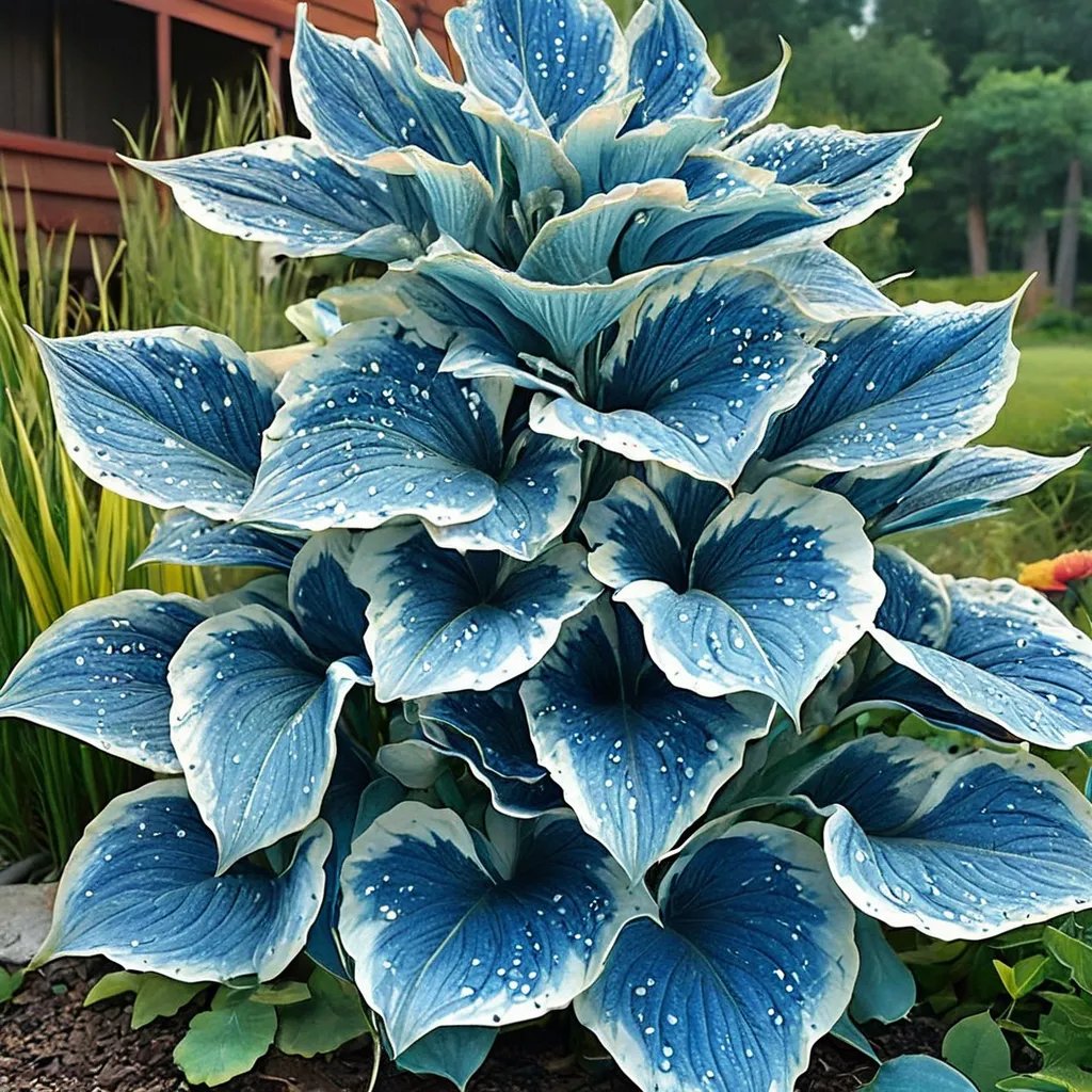 Hosta x hybrida 'Blue Velvet'