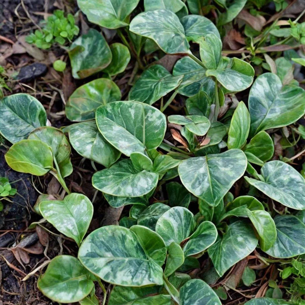 Asarum lewisii 'Flossie'