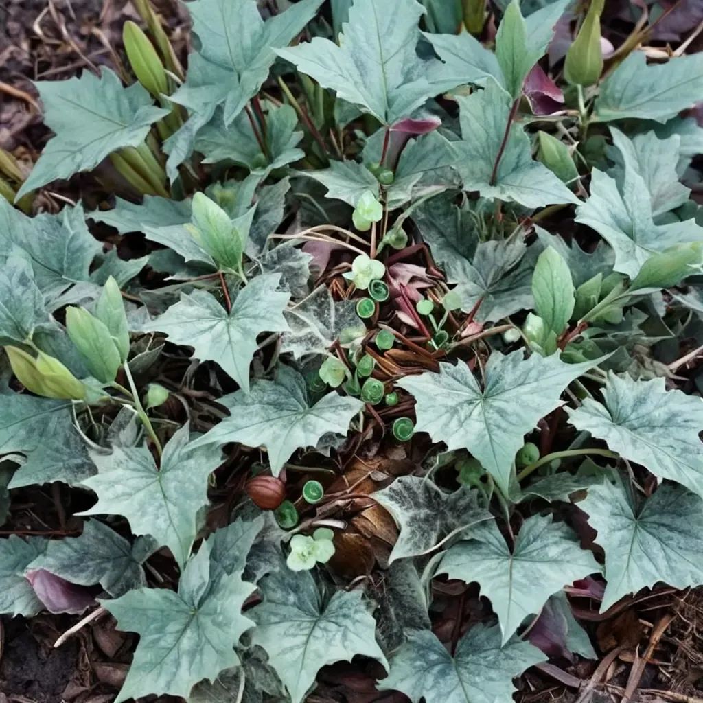 Cyclamen hederifolium 'crassifolium'