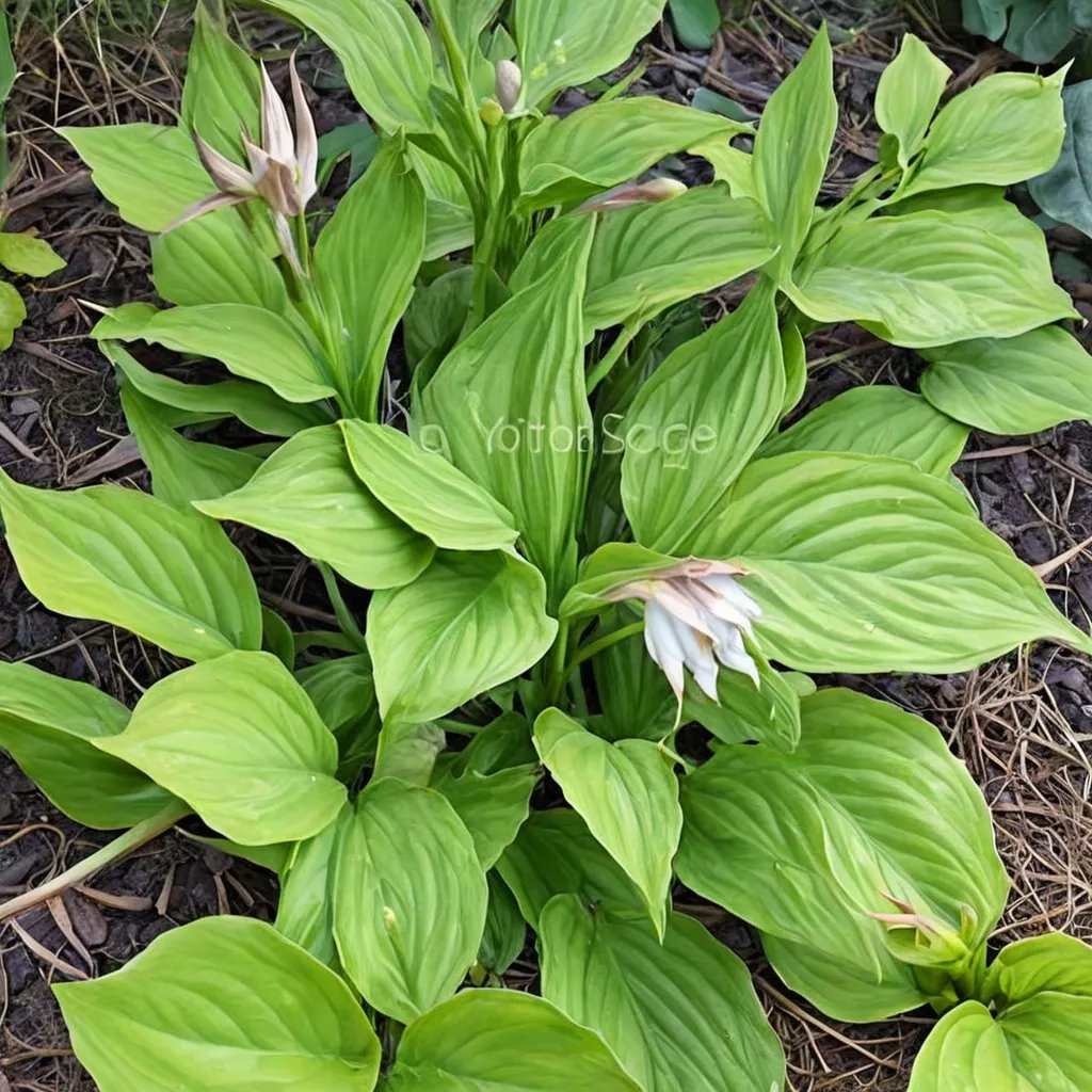 Hosta x hybrida 'Hirao Majesty'