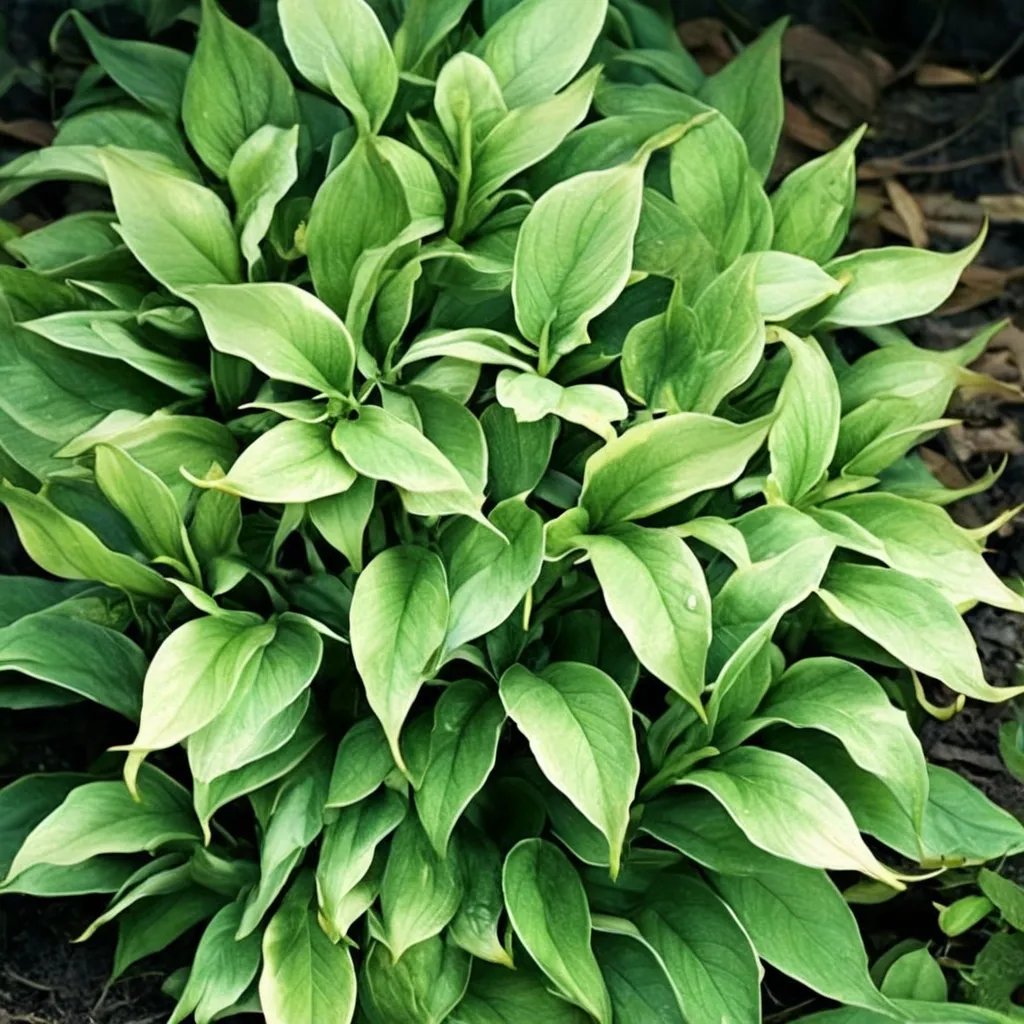 Hosta x hybrida 'Crystal Chimes'