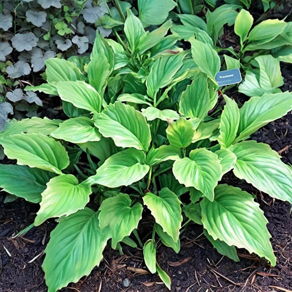 Hosta x hybrida 'Stimulation'