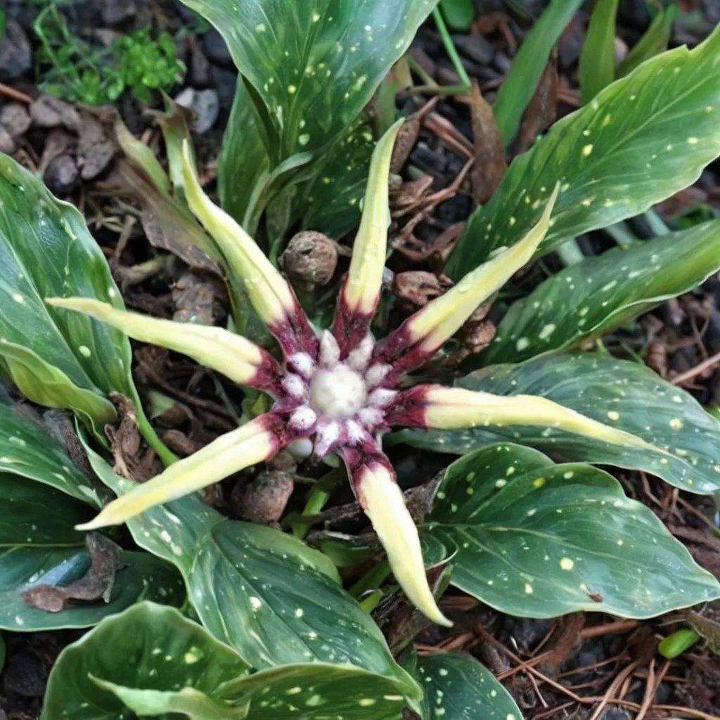 Aspidistra pulchella 'Stretch Marks'