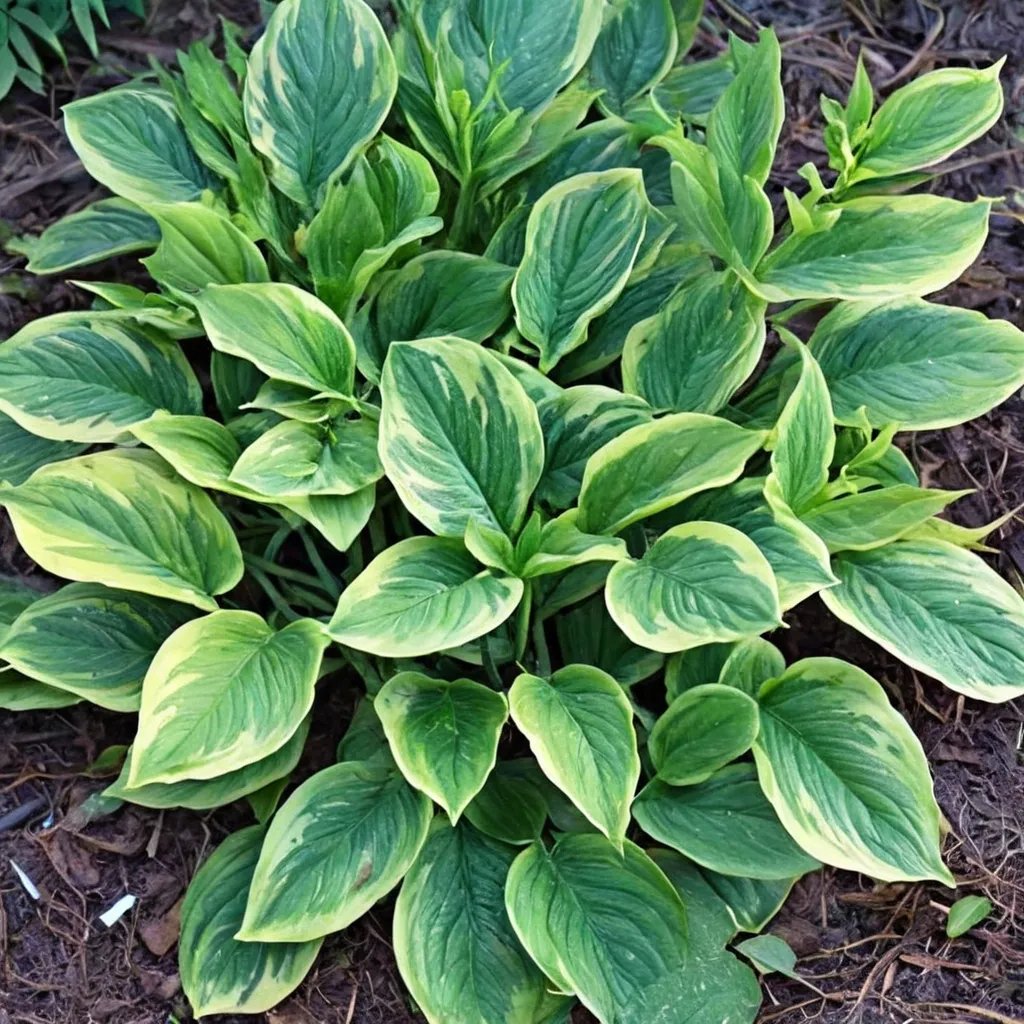 Hosta x hybrida 'Dust Devil'