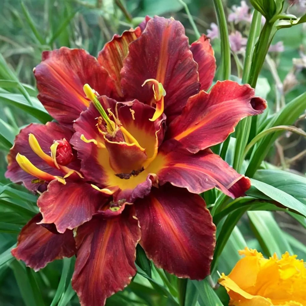 Hemerocallis x hybrida 'Highland Lord'
