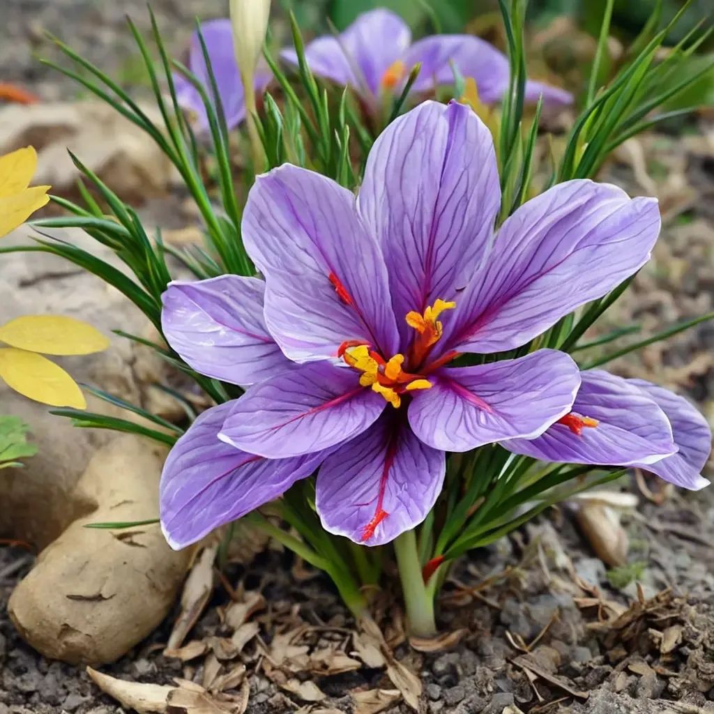 Crocus sativus 'Saffron Fall'