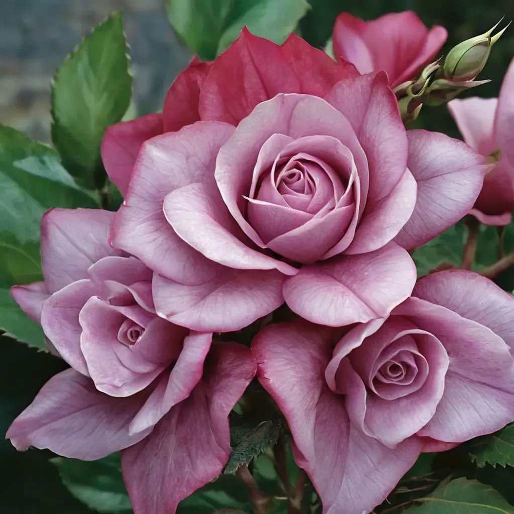 Rosa x hybrida 'Barbra Streisand'
