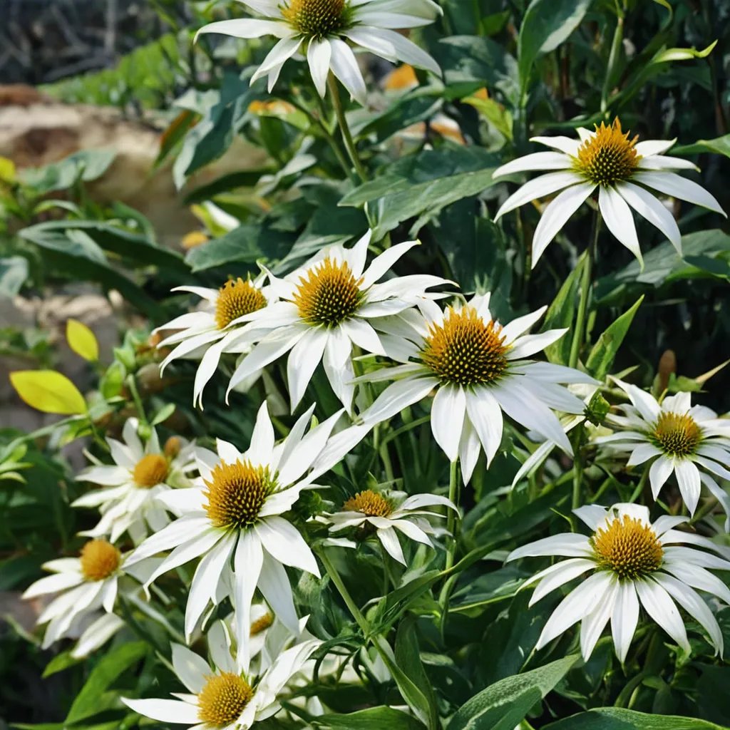 Echinacea purpurea 'Feeling White'