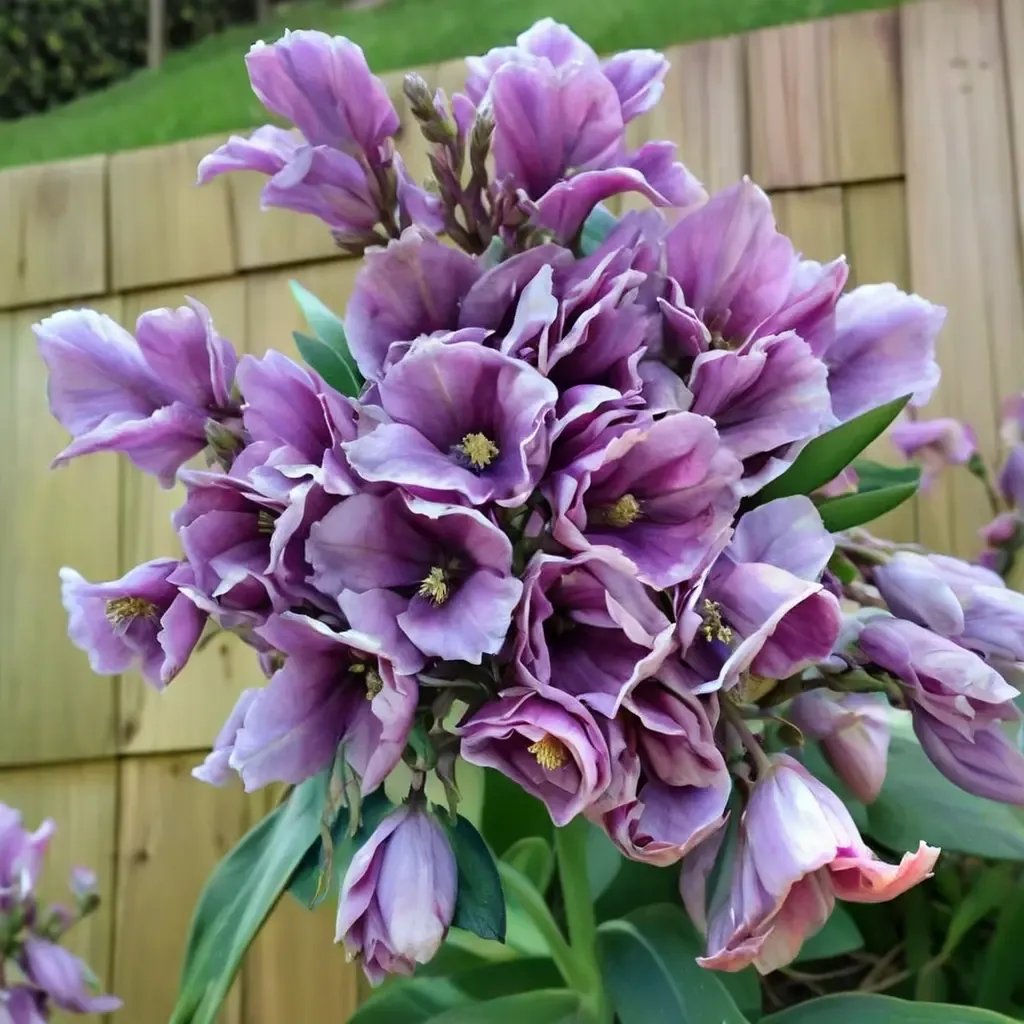Tulipa tulipa 'Blue Parrot'