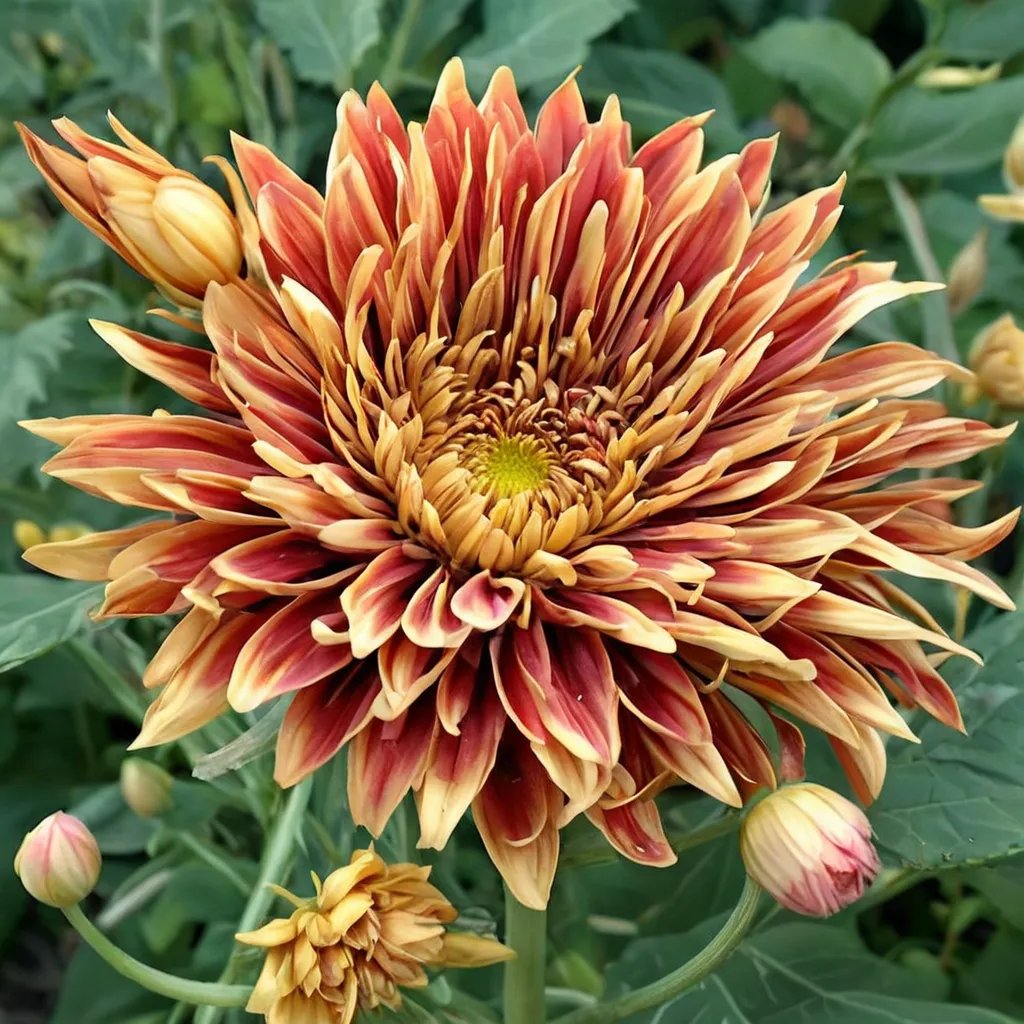 Chrysanthemum x morifolium 'Stadium Queen'