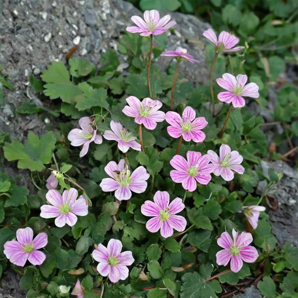 Erodium reichardii 'Charm'