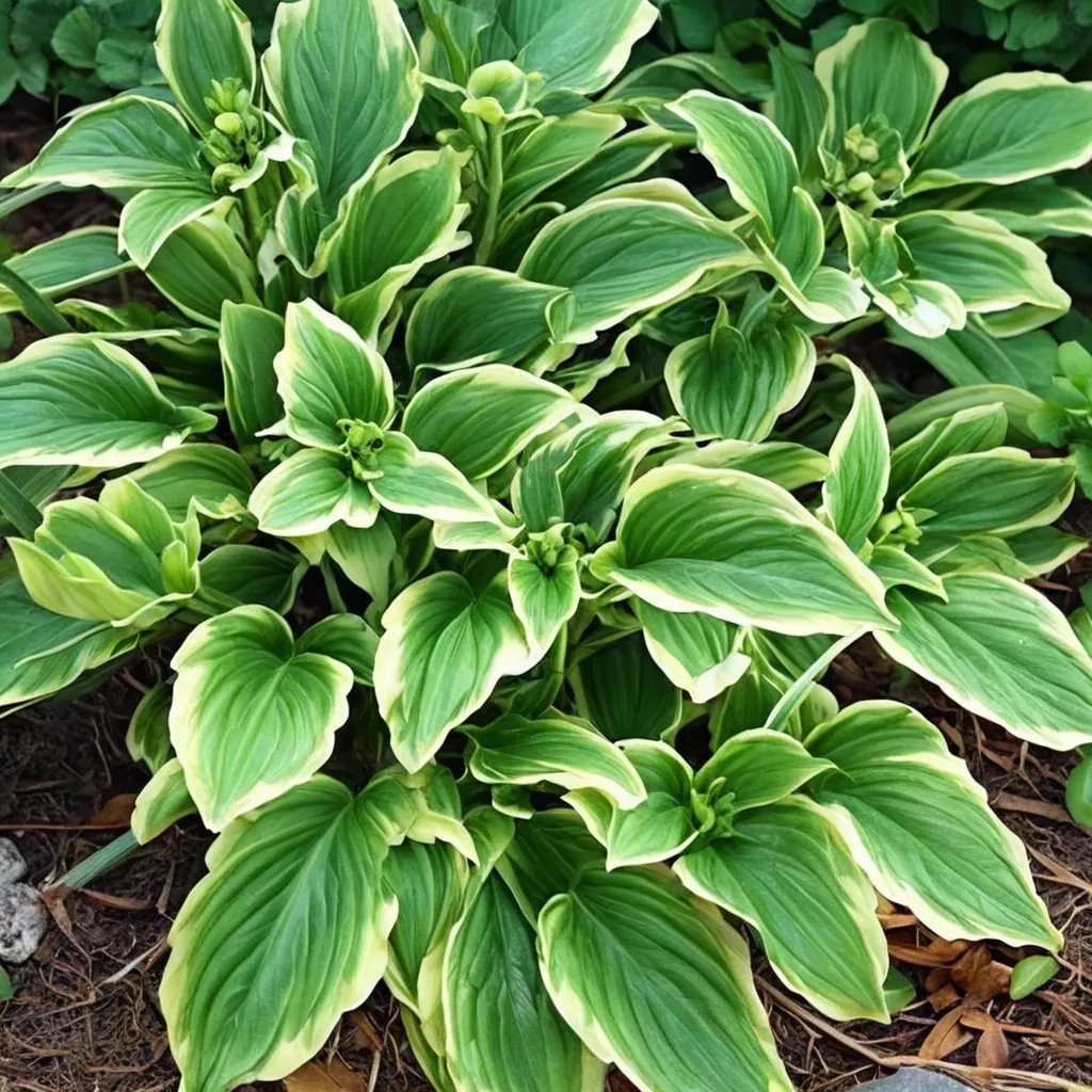 Hosta x hybrida 'Sugar and Spice'