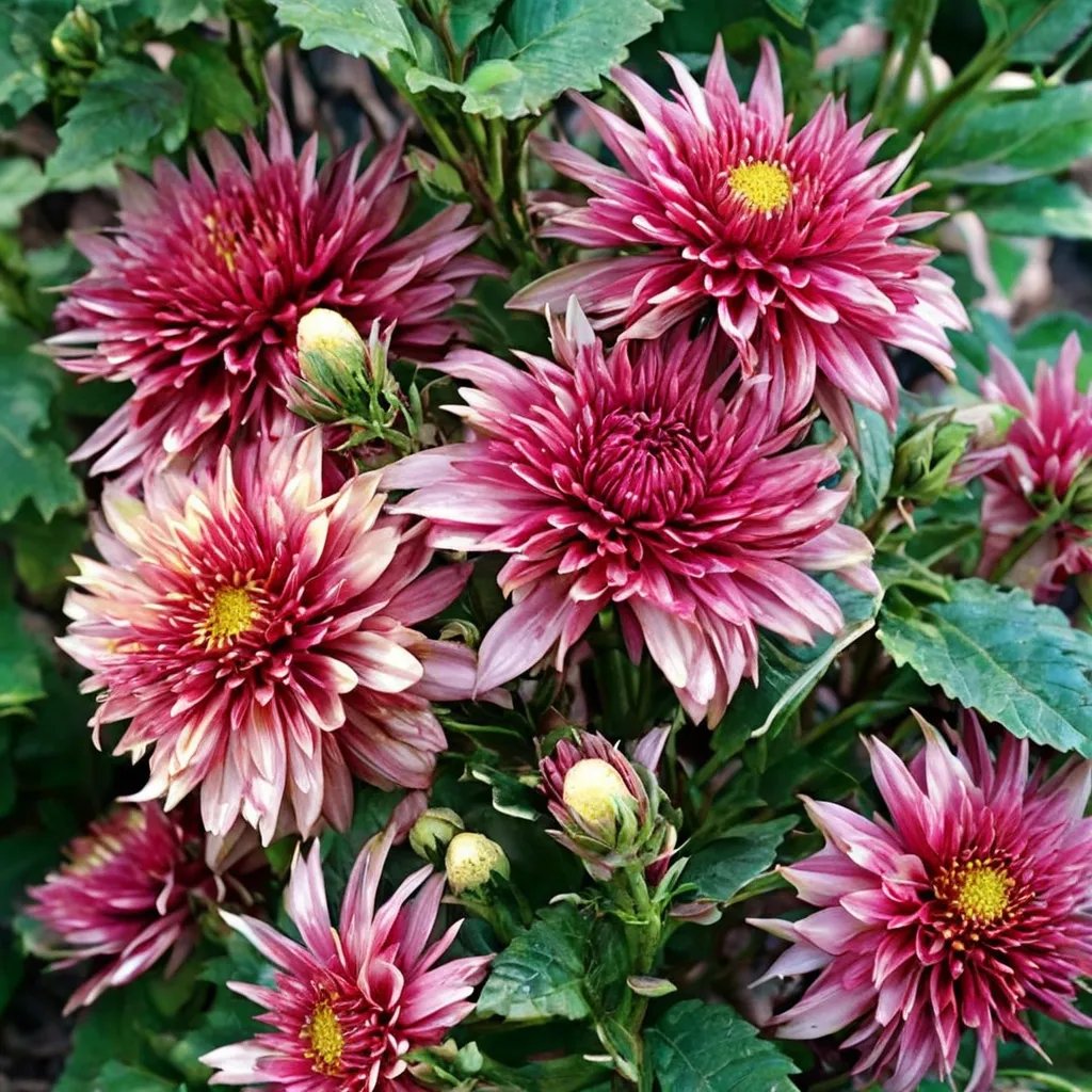 Chrysanthemum x hybrida 'Tenderness'