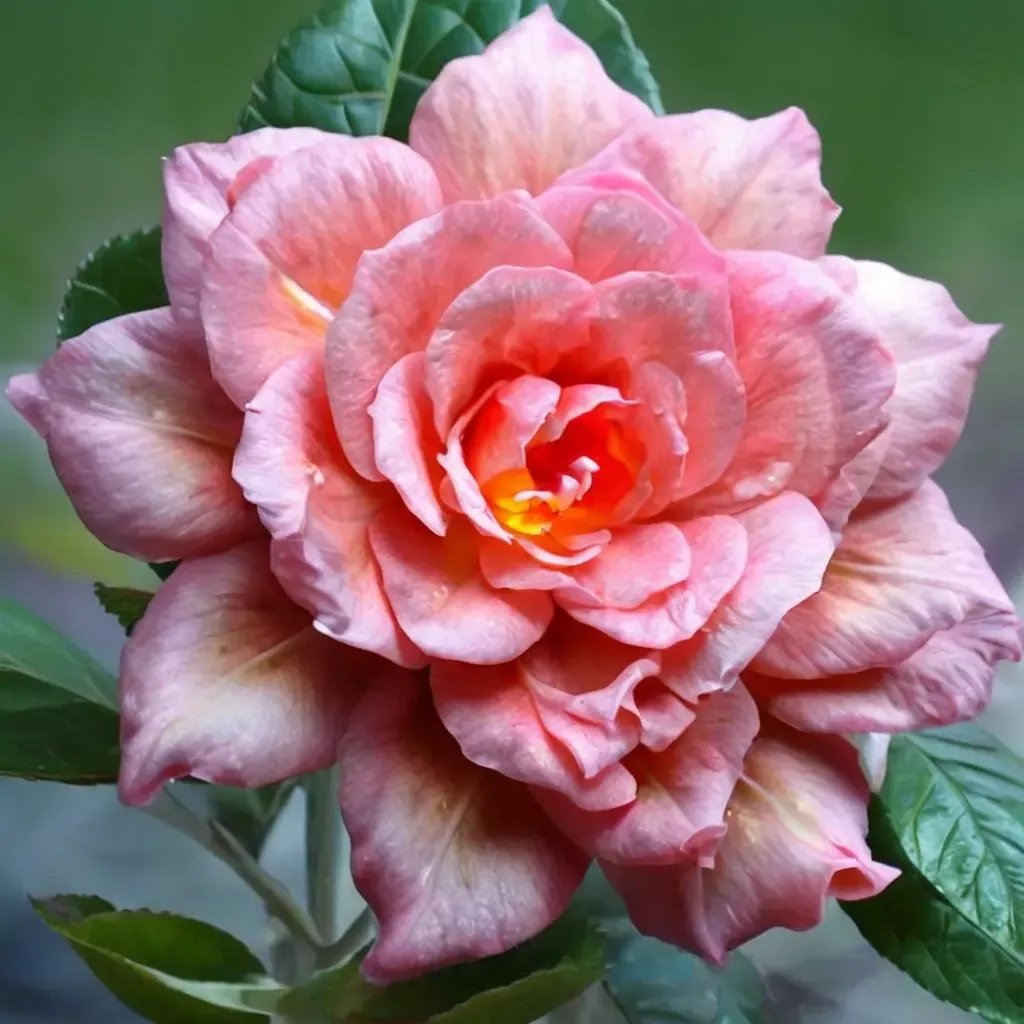 Rosa x odorata 'Compassion'