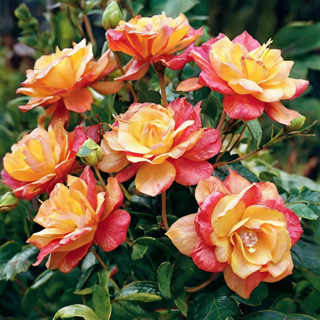 Rosa x hybrida 'Rio Samba'