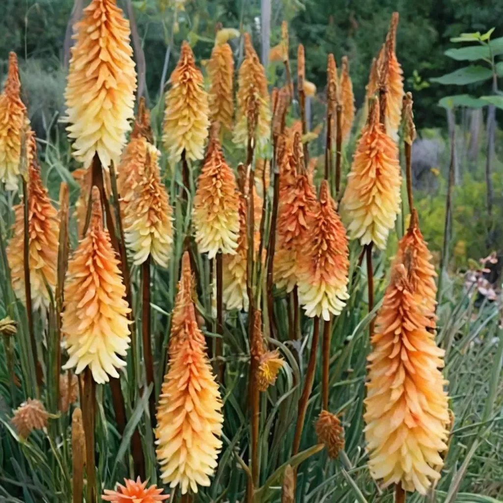 Kniphofia northiae 'Tawny King'