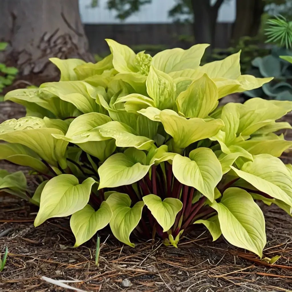 Hosta fortunei 'Fire Island'