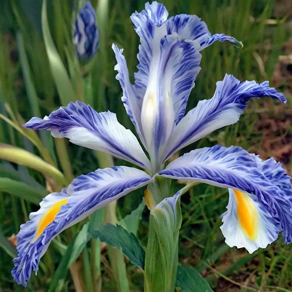 Iris x hollandica 'Delft Blue'