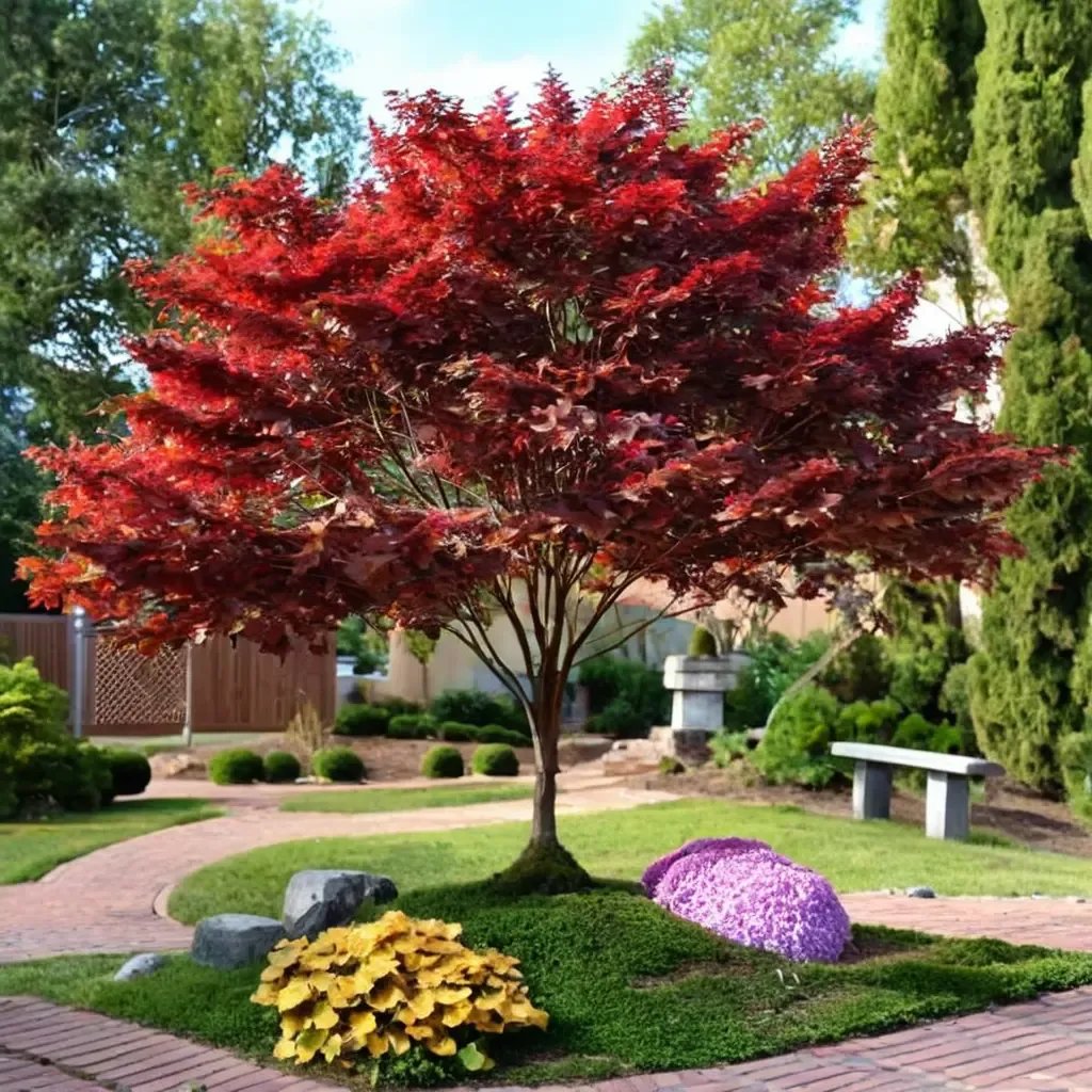Acer palmatum 'Bloodgood'