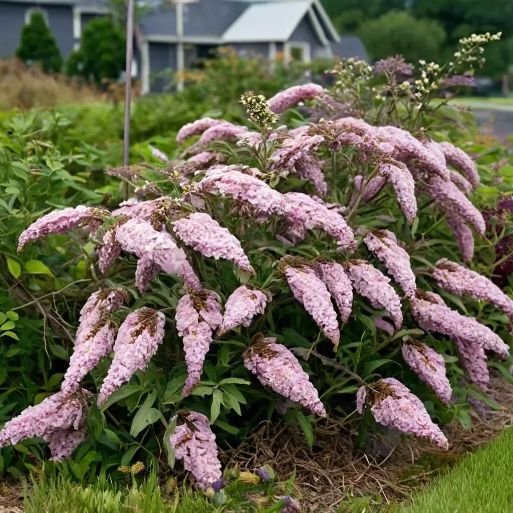 Buddleia davidii 'Pink Cascade'