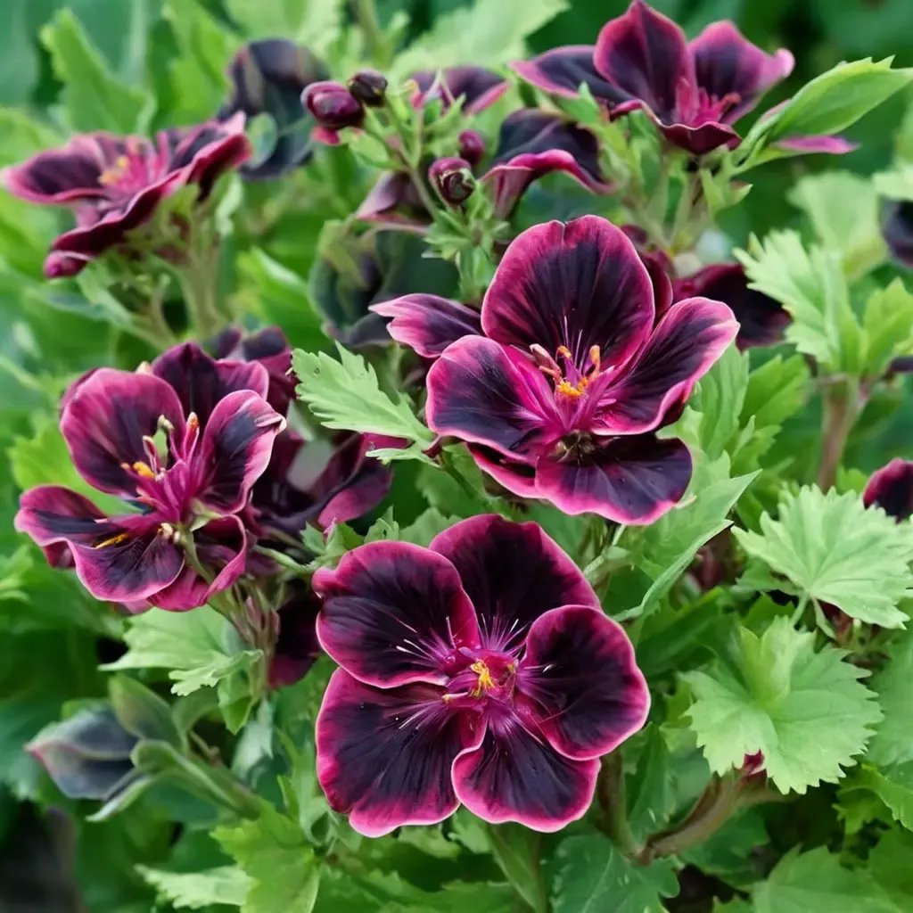 Pelargonium x hortorum 'Lord Bute'