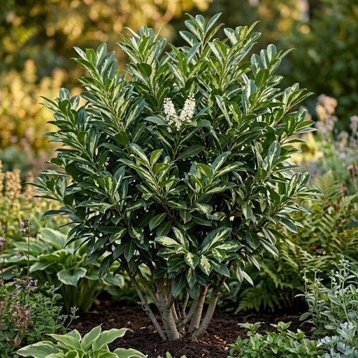 Prunus laurocerasus 'Majestic Jade'