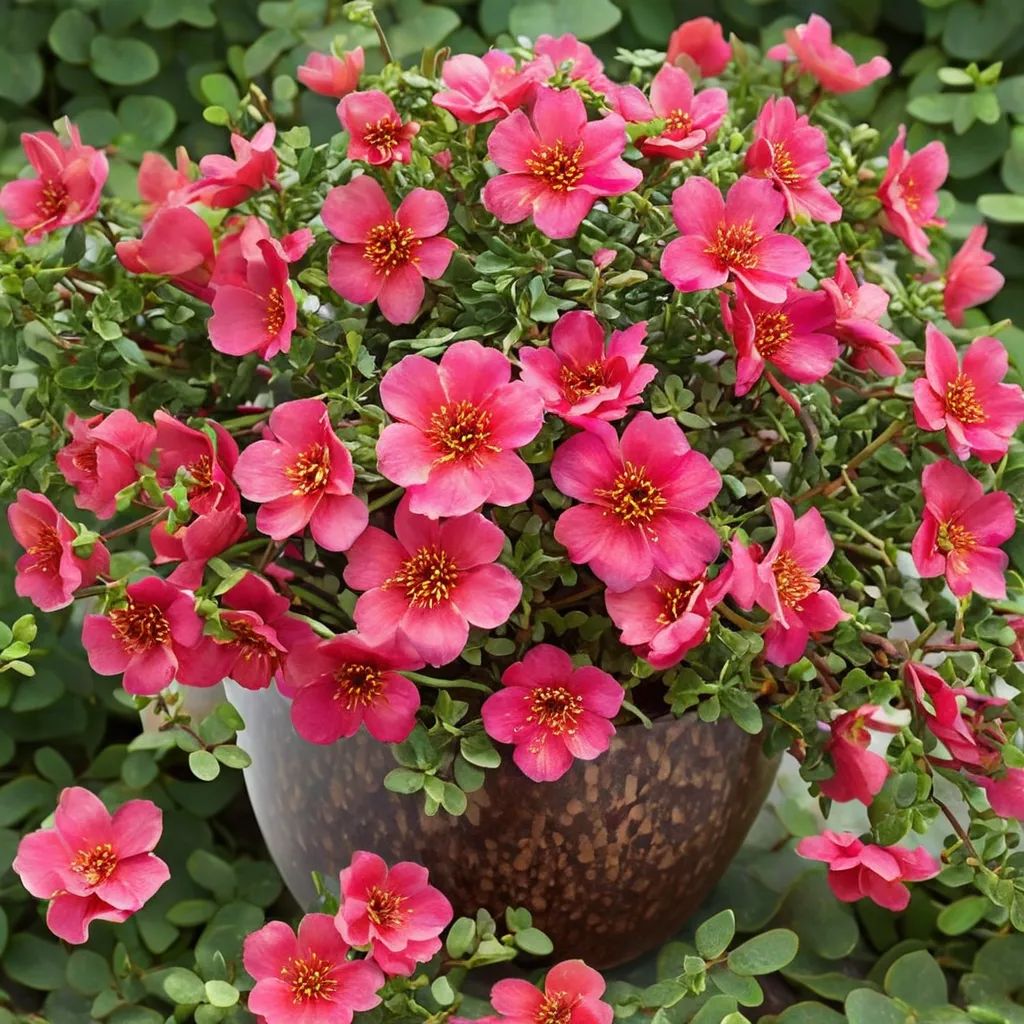 Portulaca umbraticola 'Mojave Red'