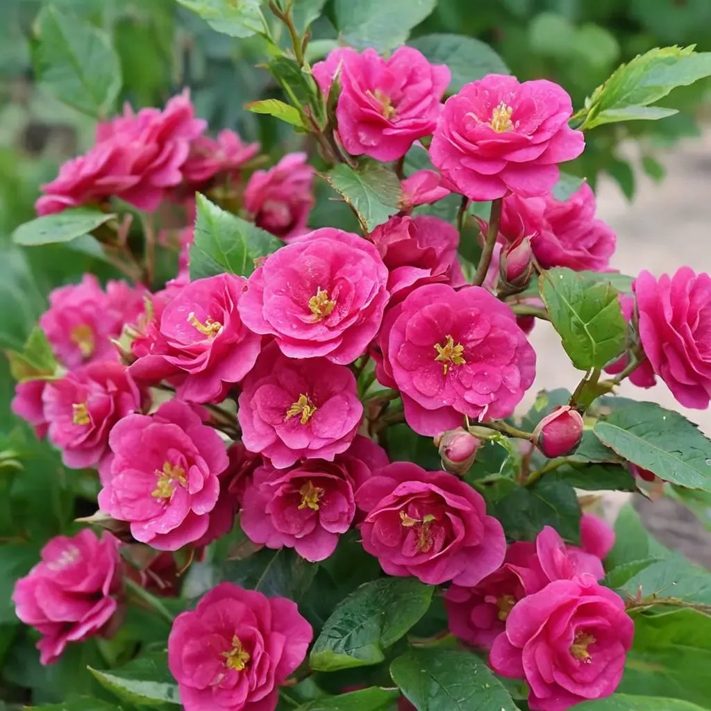 Rosa x hybrida 'Easy Peasy'