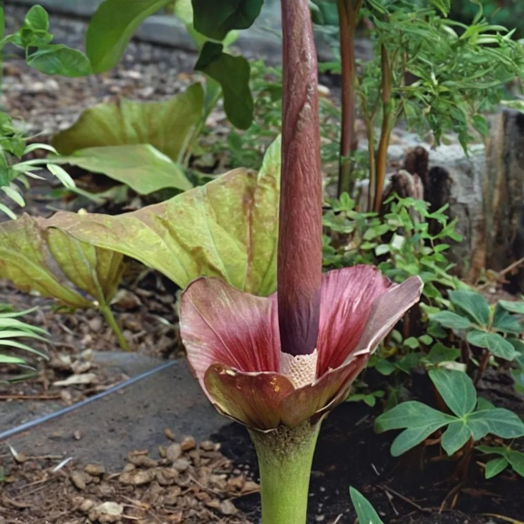Amorphophallus x hybrida